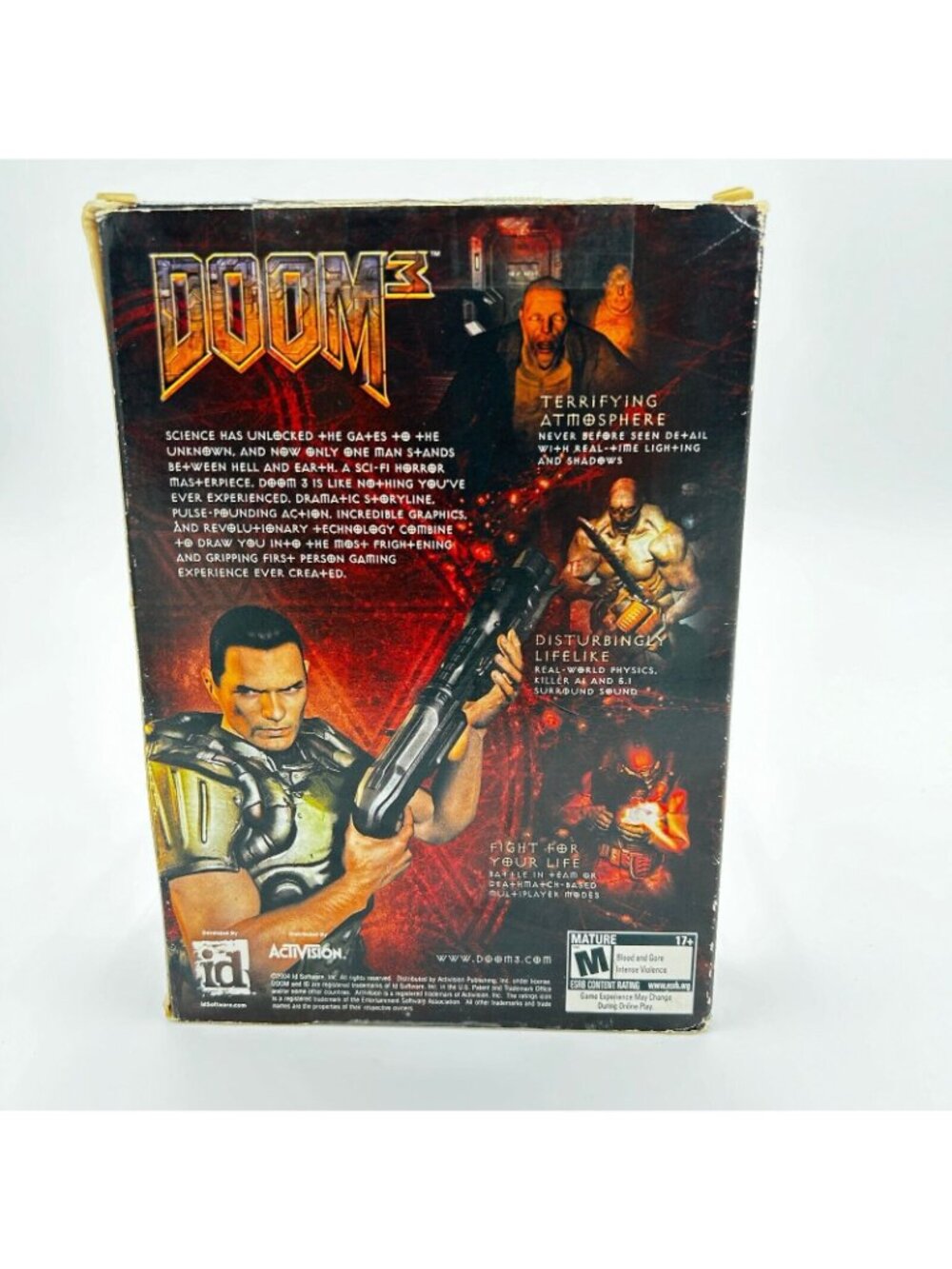 Doom 3 First Person Shooter Boxed Windows PC Version 2004 no manual - Picture 2 of 10